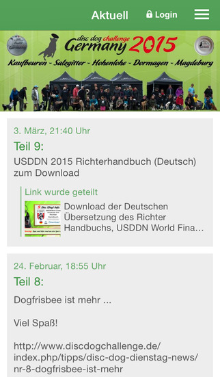 Disc Dog Challenge Germany screenshot 1