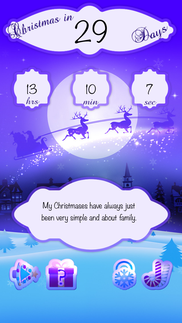 Christmas Holly Countdown screenshot 4