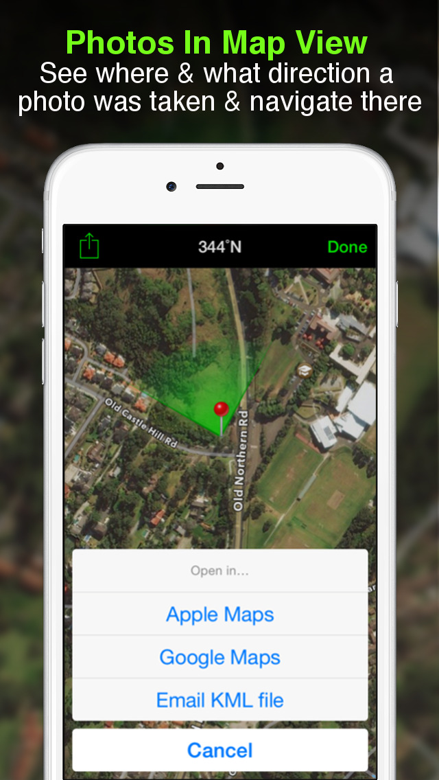 Solocator - GPS Field Camera screenshot 2