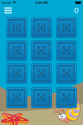 MatchFish Memory Game - náhled