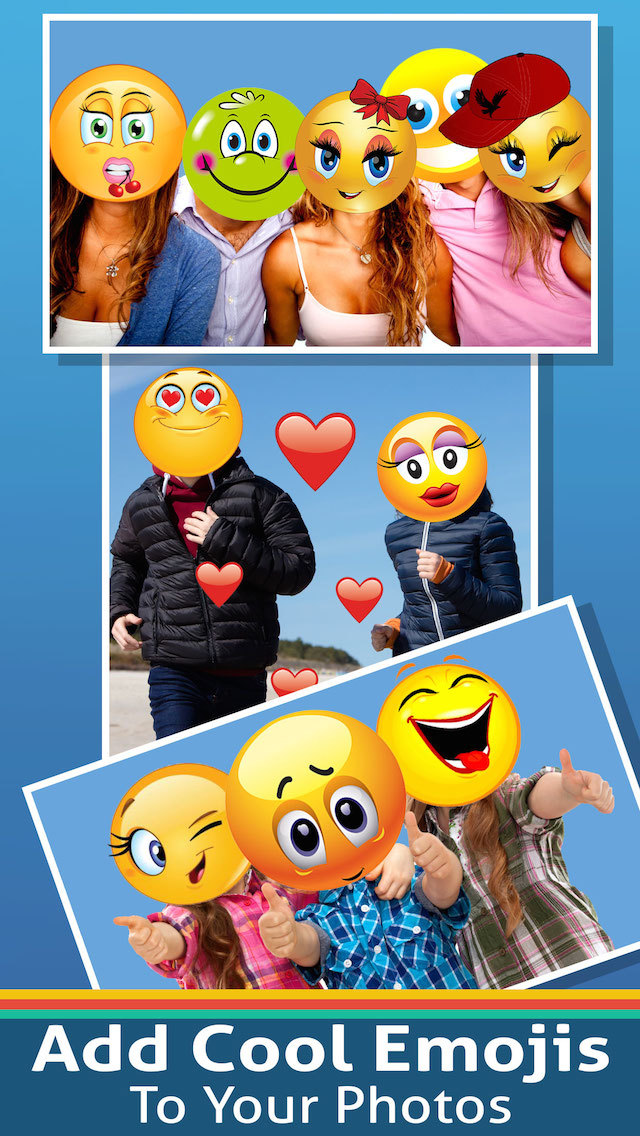 Emoji Picture Editor Add Emoticons & Smileys To Photo For Instagram