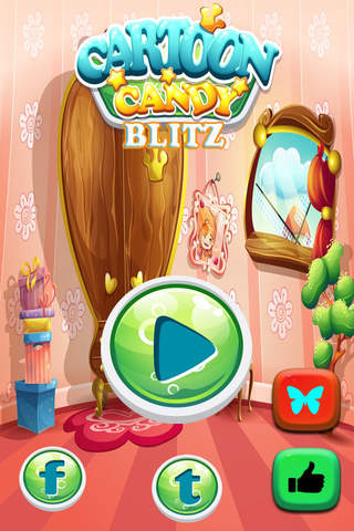 Cartoon Candy Blitz - Match Three Jelly Candies To - náhled