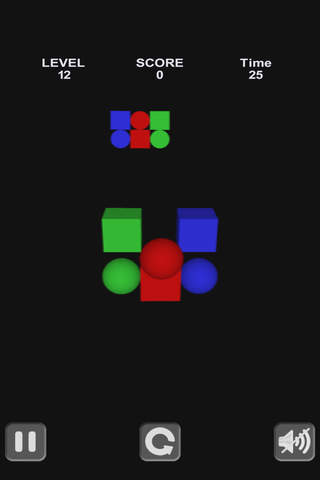 Cube & Sphere 3D - náhled