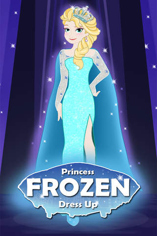 Princess Frozen Dress up and makeover beauty salon - náhled