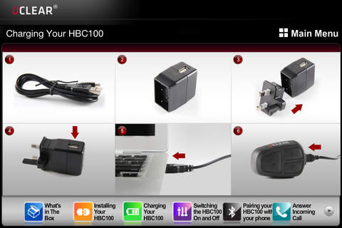UCLEAR HBC100 instruction - náhled