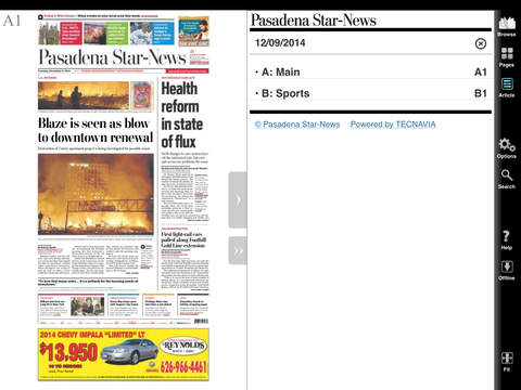 Pasadena Star News for iPad screenshot 4