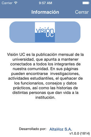 Visión UC - náhled