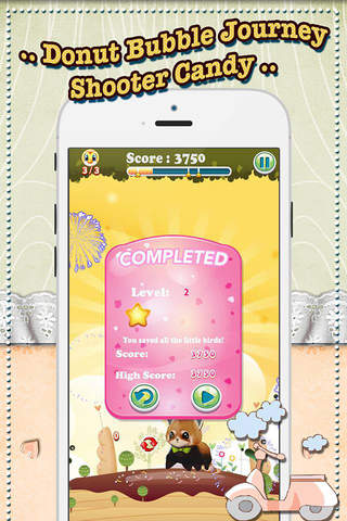 Donut Bubble Journey Shooter Candy - Free Game Bes - náhled