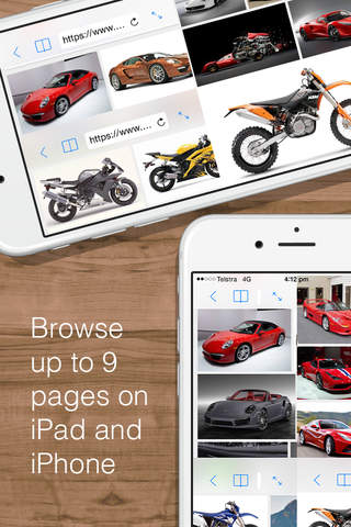 Split Web Browser: Fast Multitasking and Full Scre - náhled