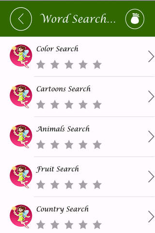 Word Search Kids Free - náhled