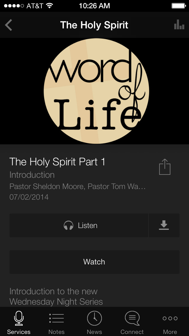 Word of Life Church App screenshot 3