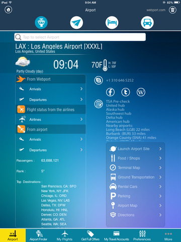 Airport Pro HD+ Flight Tracker screenshot 2