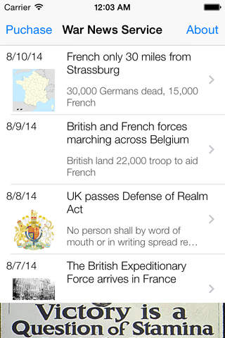 War News Service - Daily World War I News Alerts - náhled