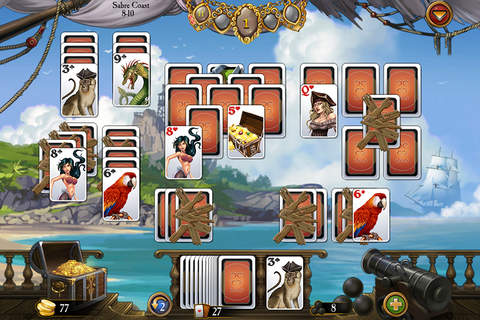 Seven Seas Solitaire HD - náhled