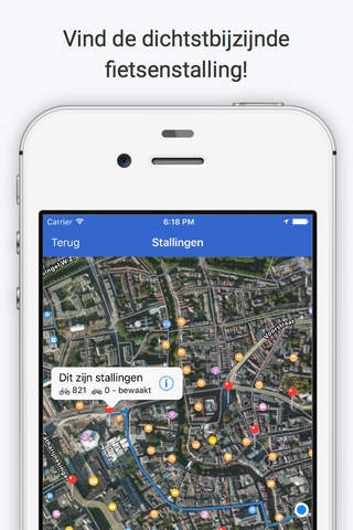 Stallingen - Vind de dichtstbijzijnde fietsenstall - náhled