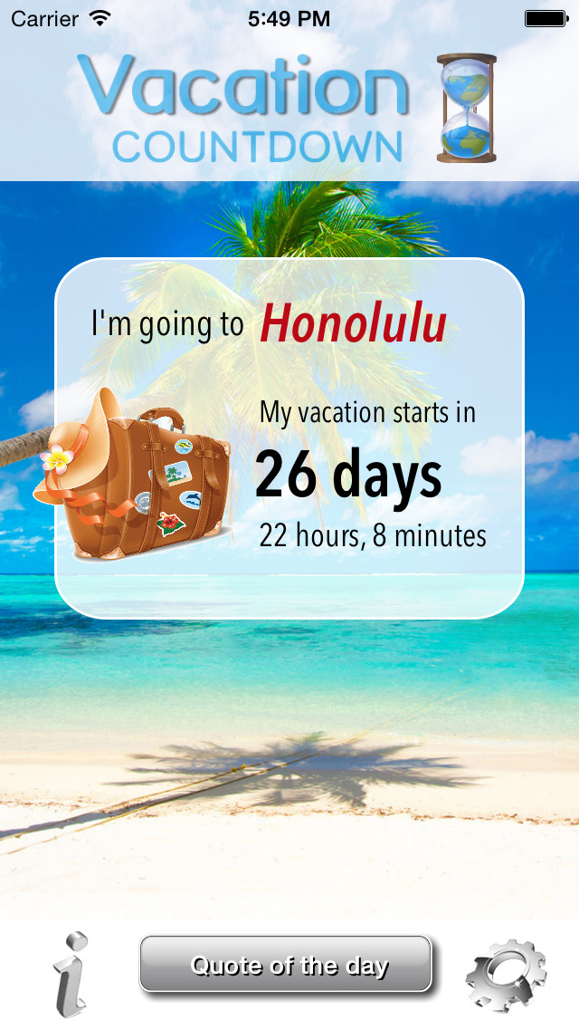 Vacation Countdown App Apps 148Apps