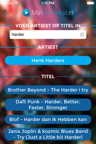 Mijn Verzoekje - náhled