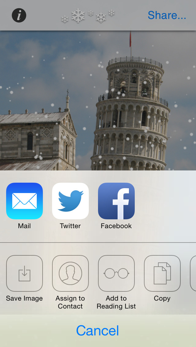 Let it Snow - App screenshot 4