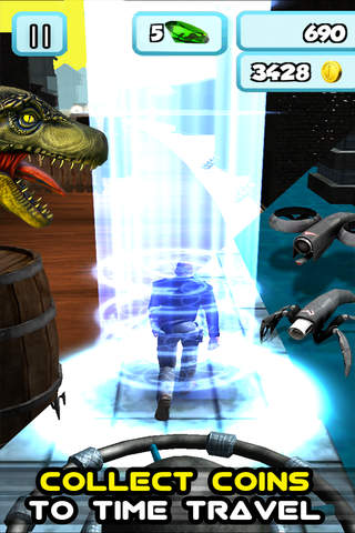 3D Time Run - A Time Travel Adventure in The Past, - náhled