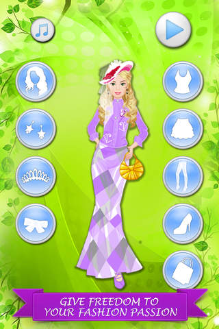 Classic Dress for School Girl - Makeover Game for  - náhled