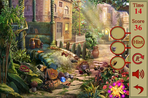 Hidden Objects Gardens - náhled