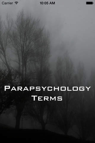 Parapsychology Terms - náhled