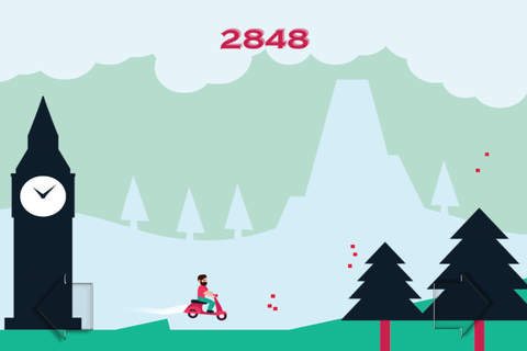Scooter Rush - Uphill Climbing Bike Race - náhled