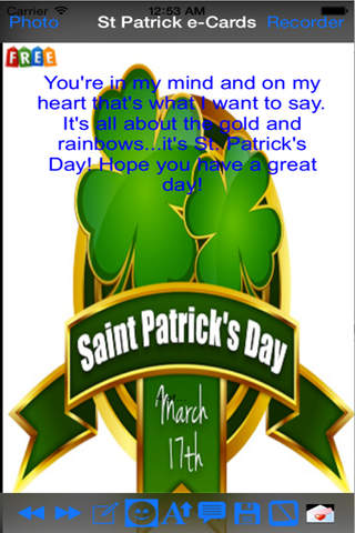 saint patricks day ecards