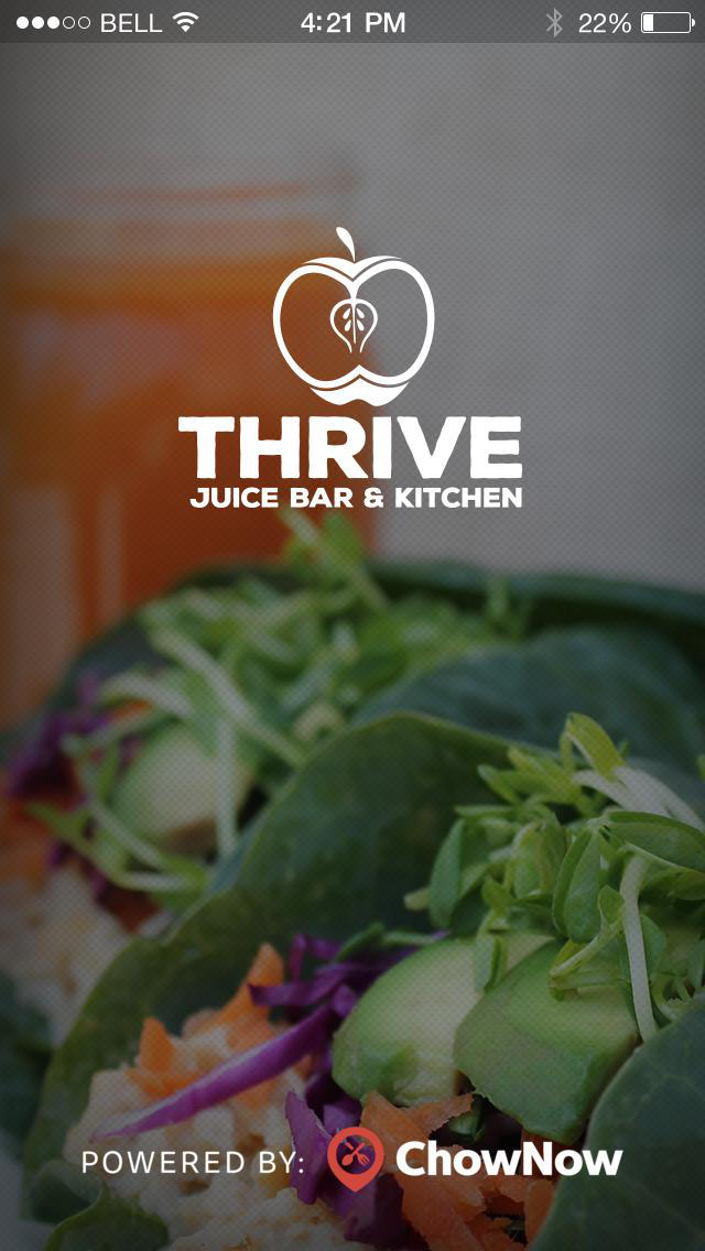 Thrive Juice Bar & Kitchen screenshot 1