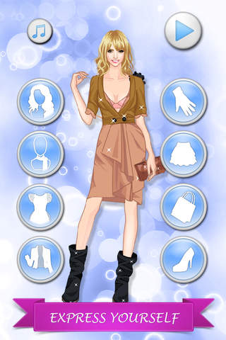 Dress Up a Shopaholic Girl - Beauty salon game for - náhled