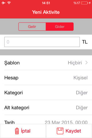 Cep Bütçem - náhled