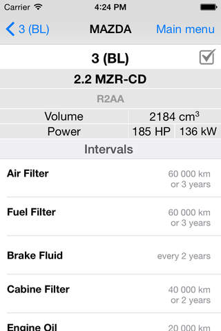 Auto Service Info for MAZDA - náhled