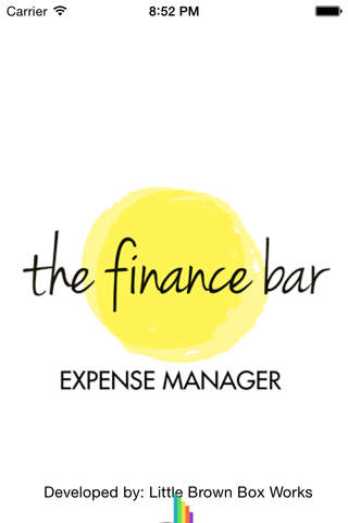 The Finance Bar: Expense Bar - náhled
