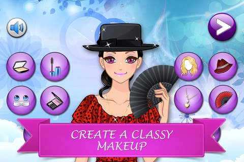 Flamenco Girl Make Up Salon - Pretty makeover game - náhled