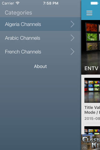 Algeria TV Channels Sat Info - náhled