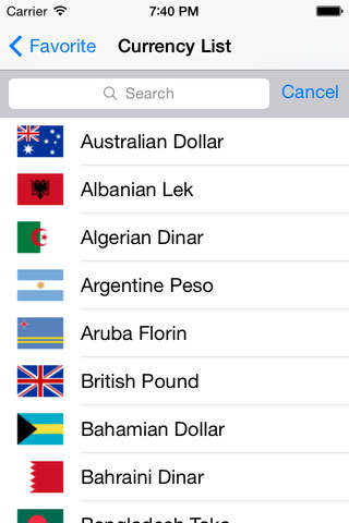 iCurrency Calculator Pro - náhled