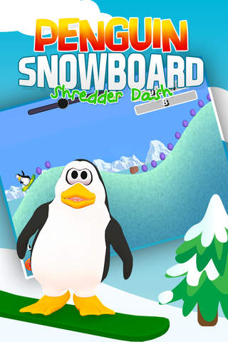 Penguin Snowboard Shredder Dash: Downhill Mountain - náhled