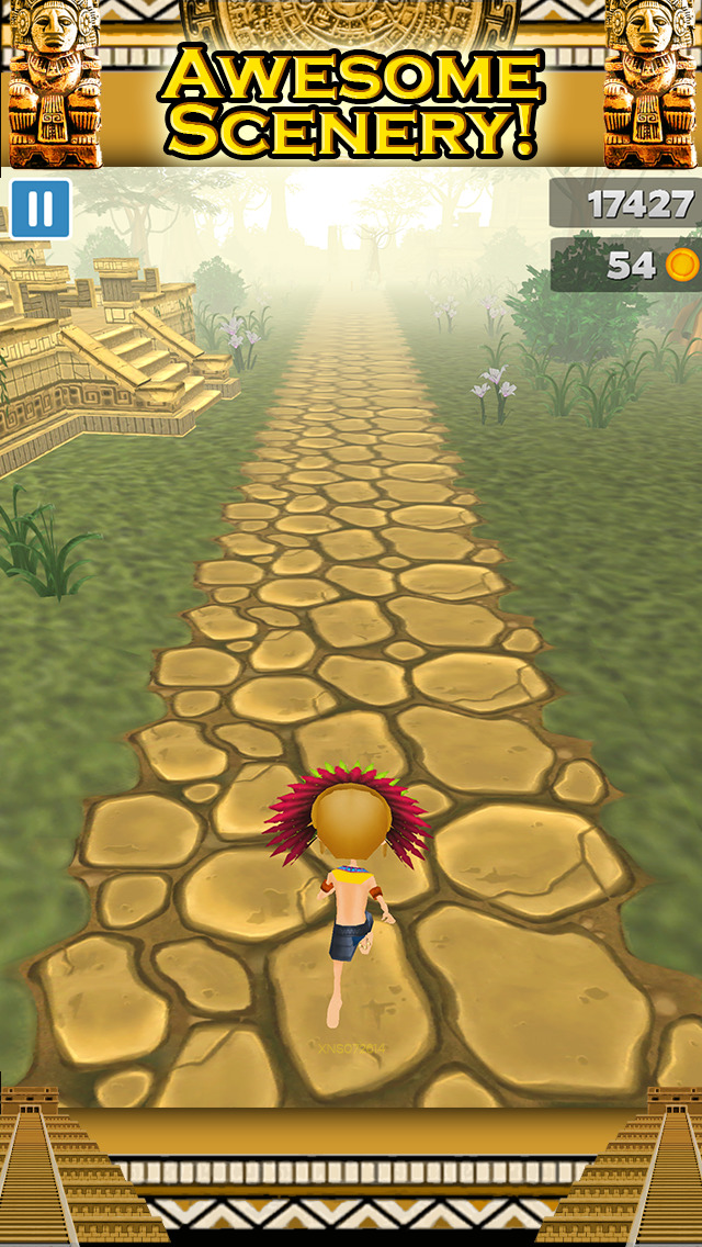 Temple Run 2 Candy Collection: Infinite Runner Game 3D Playing PC 