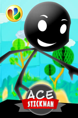 Ace Stickman Jump and Run Game - náhled
