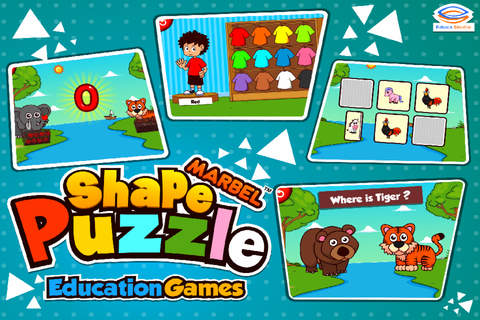 Marbel Shape Puzzle - náhled