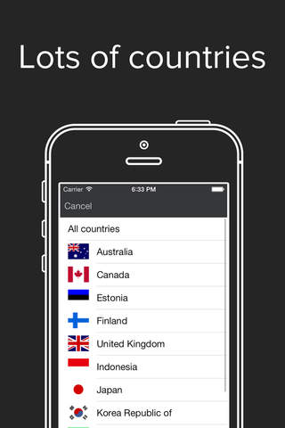 GateApp for OpenVPN - náhled