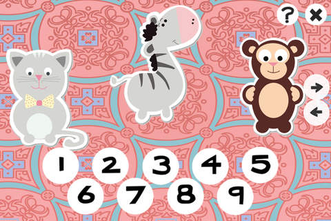 Animal counting game for babies: Learn to count th - náhled