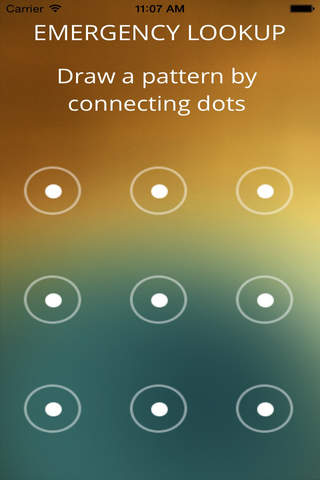 Emergency Lookup - náhled