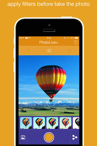 PhotoLive+ - náhled