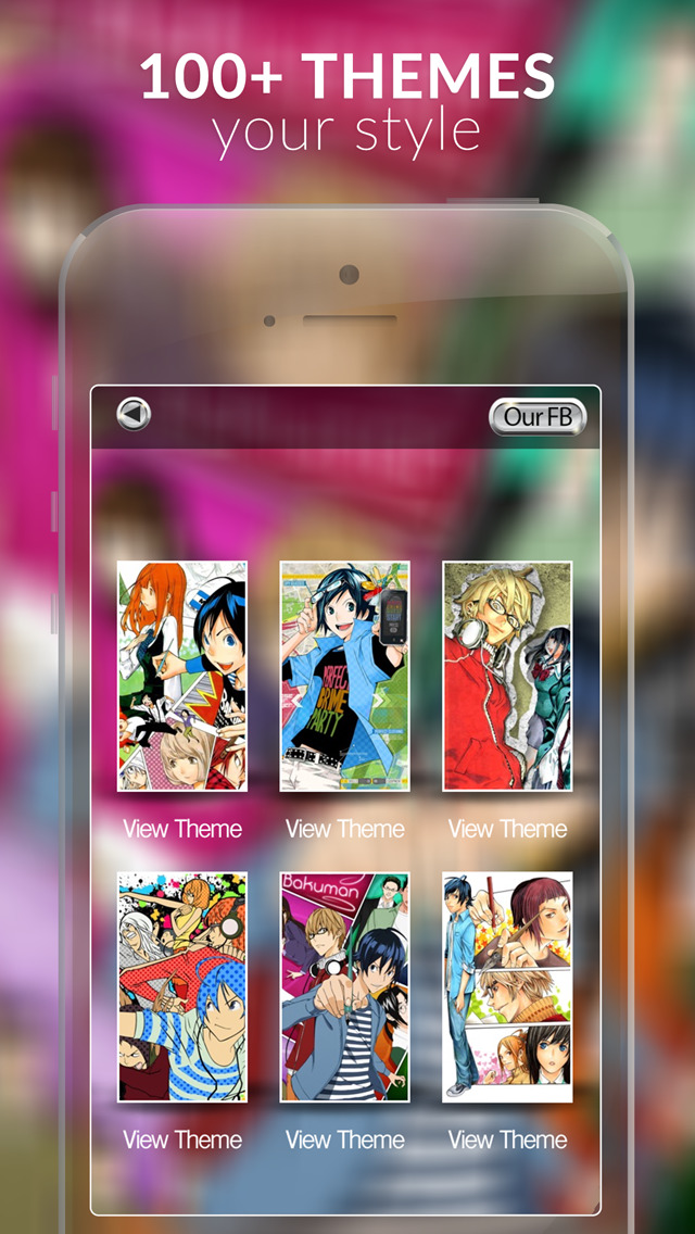 Manga & Anime Gallery : HD Wallpaper Themes and Backgrounds For Bakuman Style screenshot 2