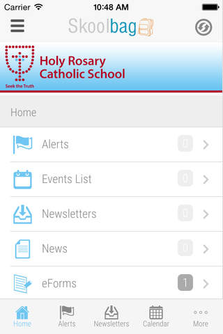 Holy Rosary Catholic School - Skoolbag - náhled