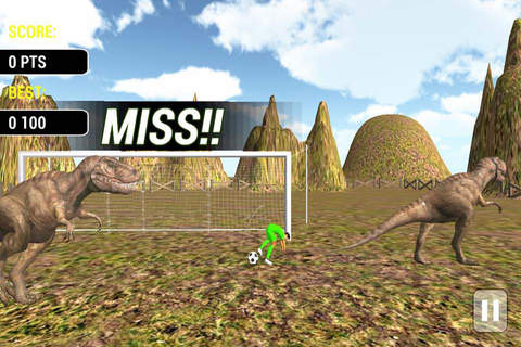 Jungle Dinosaurs Football Penalty - náhled