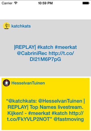 meerkat now - live & replay video streams for twitter