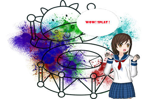 Splat painter - náhled