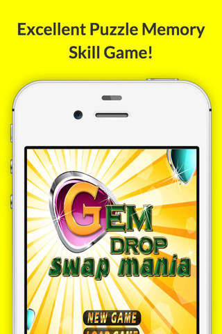 Gem Swap Drop! Pop The Mine Diamond Puzzle Dig-ger - náhled